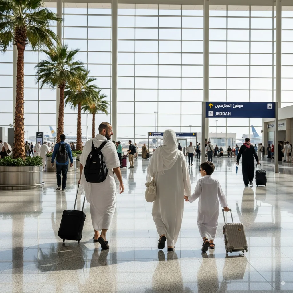 Jeddah Airport to Jeddah Hotel